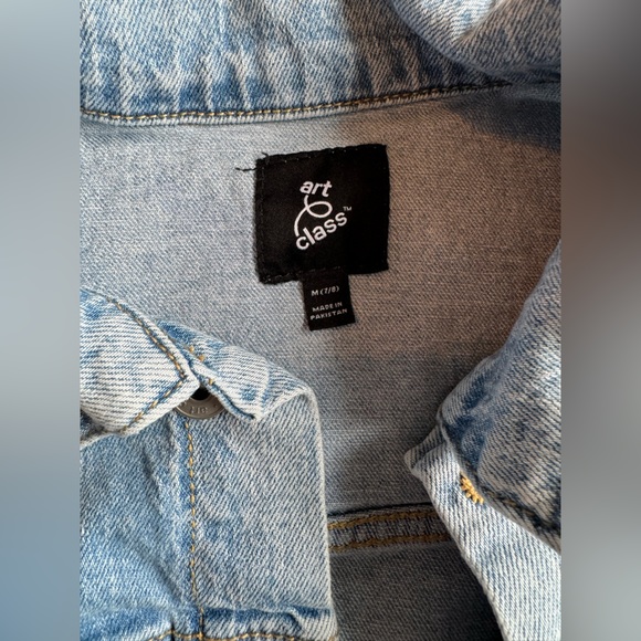 Art class Jean jacket - Picture 5 of 8